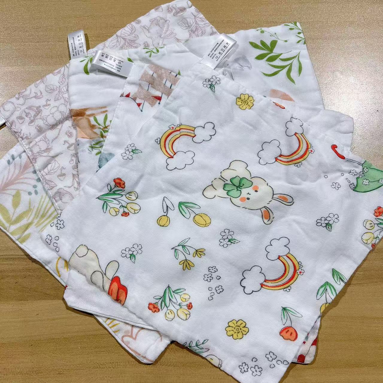 婴幼儿玉竹方巾  柔软亲肤