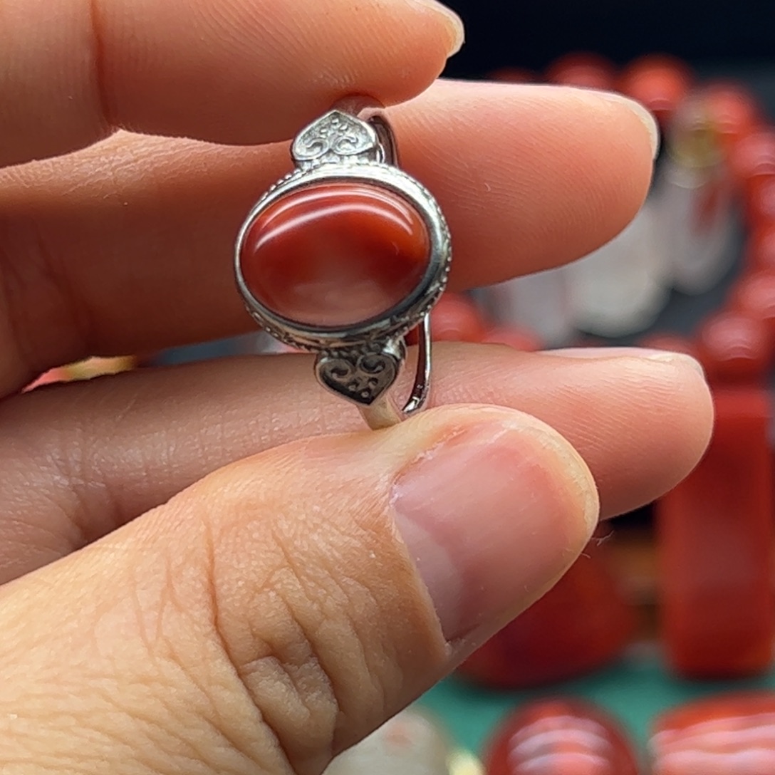 南红玛瑙未镶嵌配饰