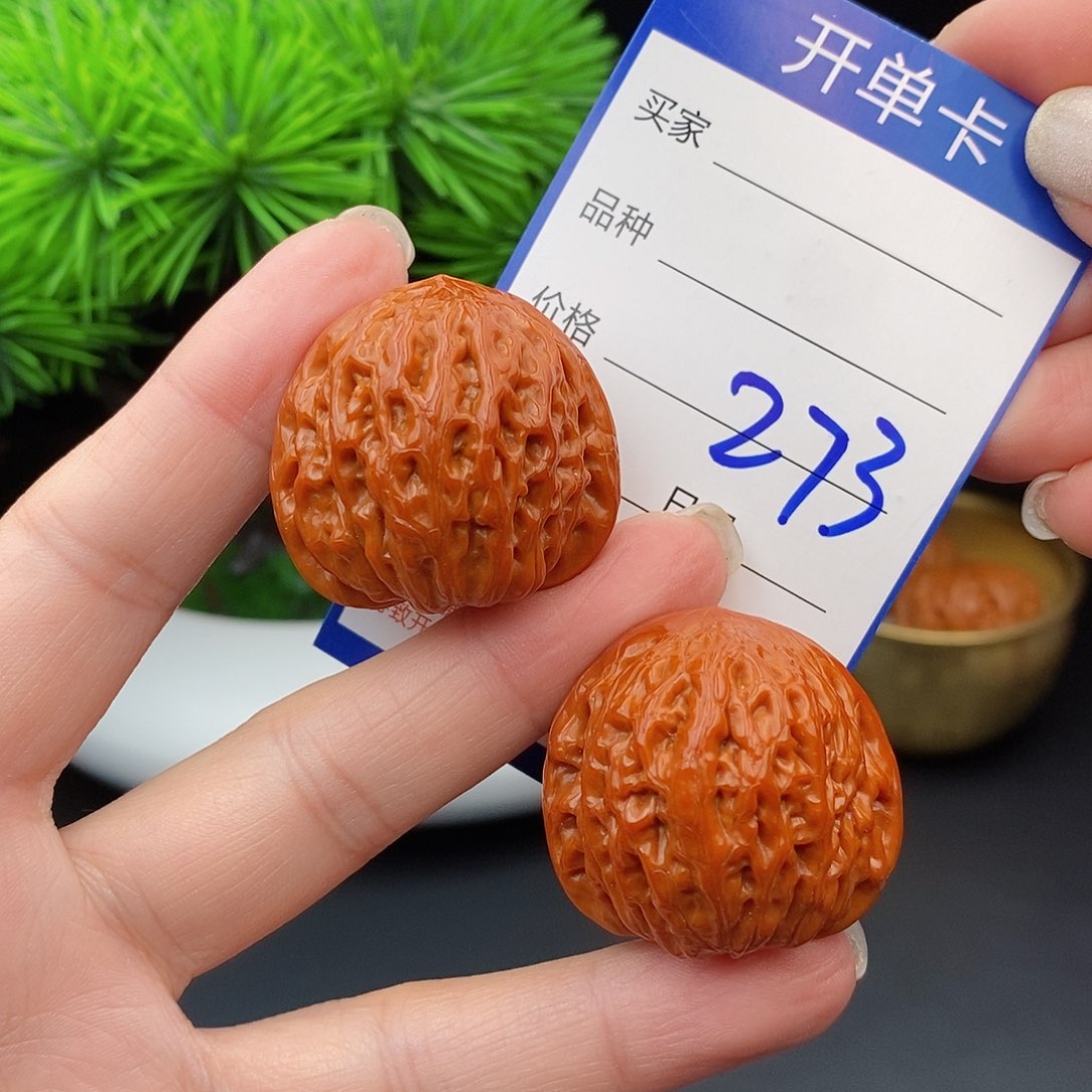 文玩核桃把件35铁锤273