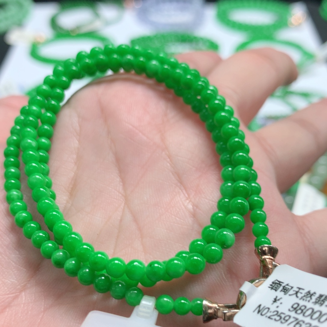 未镶嵌手链翡翠翡翠