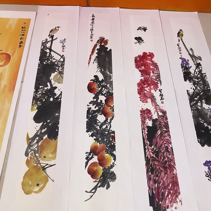 国画张圣敏先生纯手绘