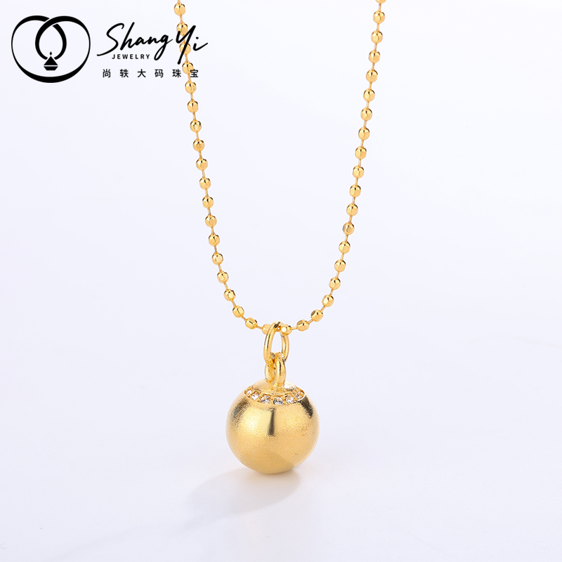 铜合金项链 XL067尚轶大码饰品【有球必应】法式坠链简约素款项链