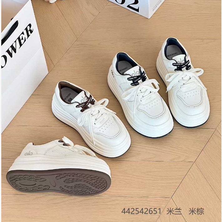 442542651时尚秋季新款2025年学院风百搭轻便简约透气小白鞋女
