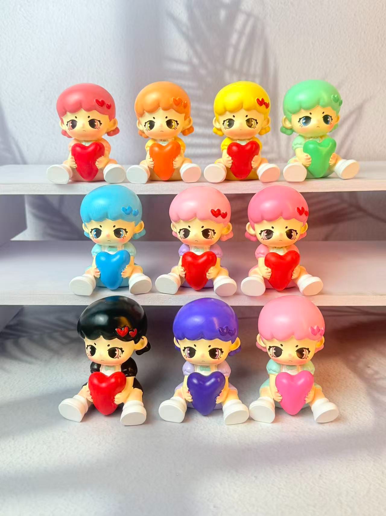 【团单】树脂爱心小女孩饰品摆件