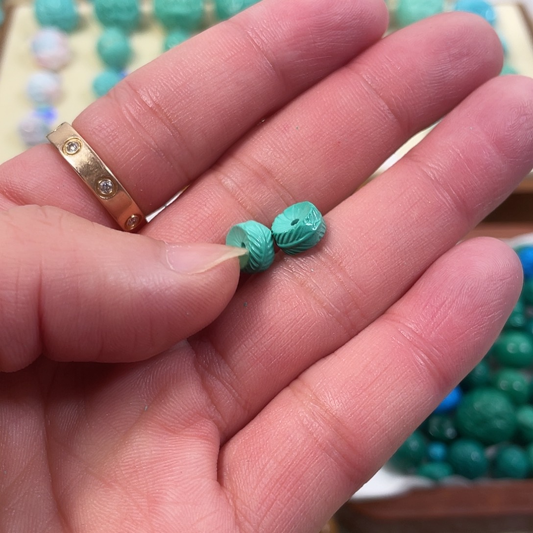 手工雕刻配饰配珠尺寸8