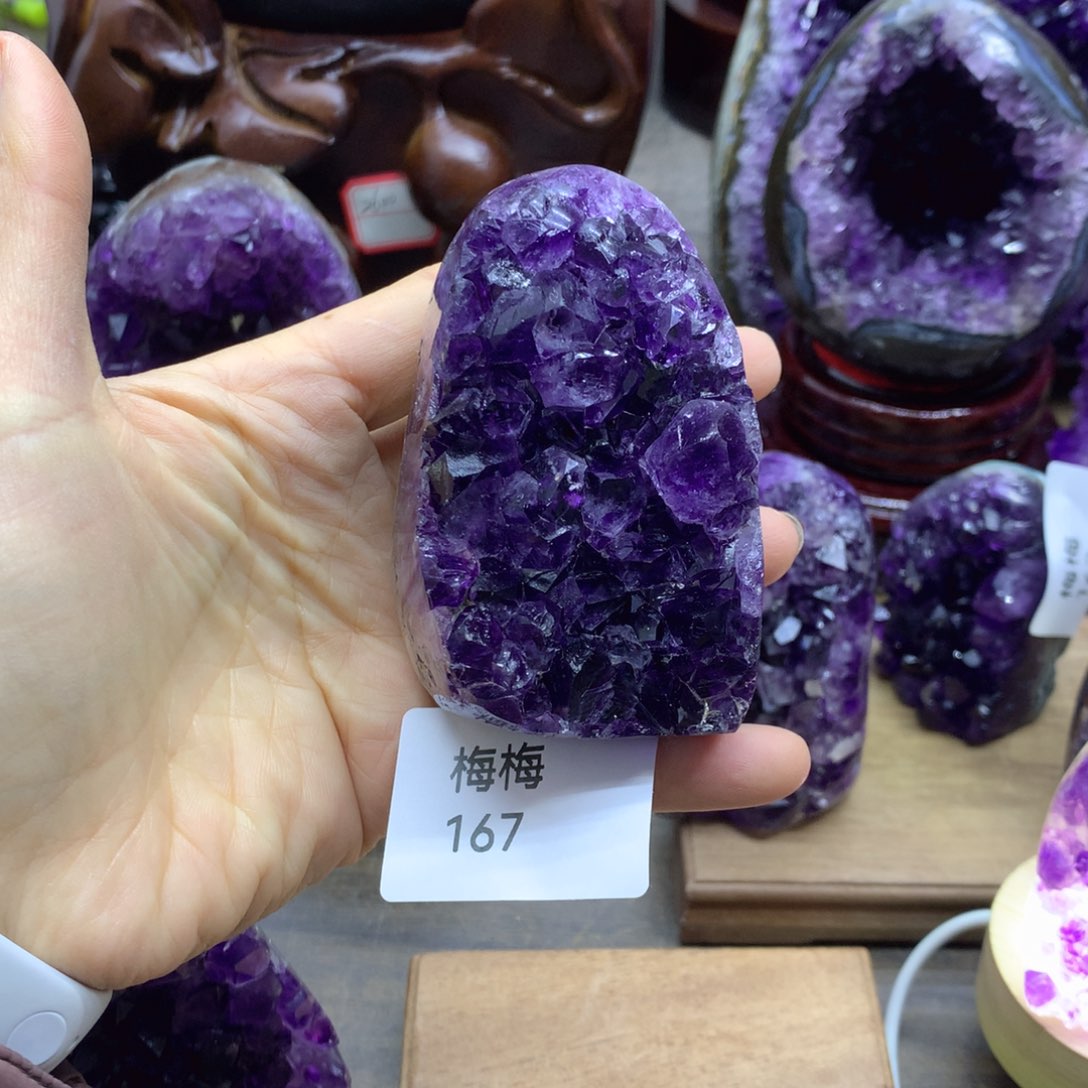 紫晶大型摆件（非配饰）未镶嵌