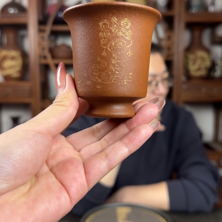 紫砂茶壶小蛇 红清水