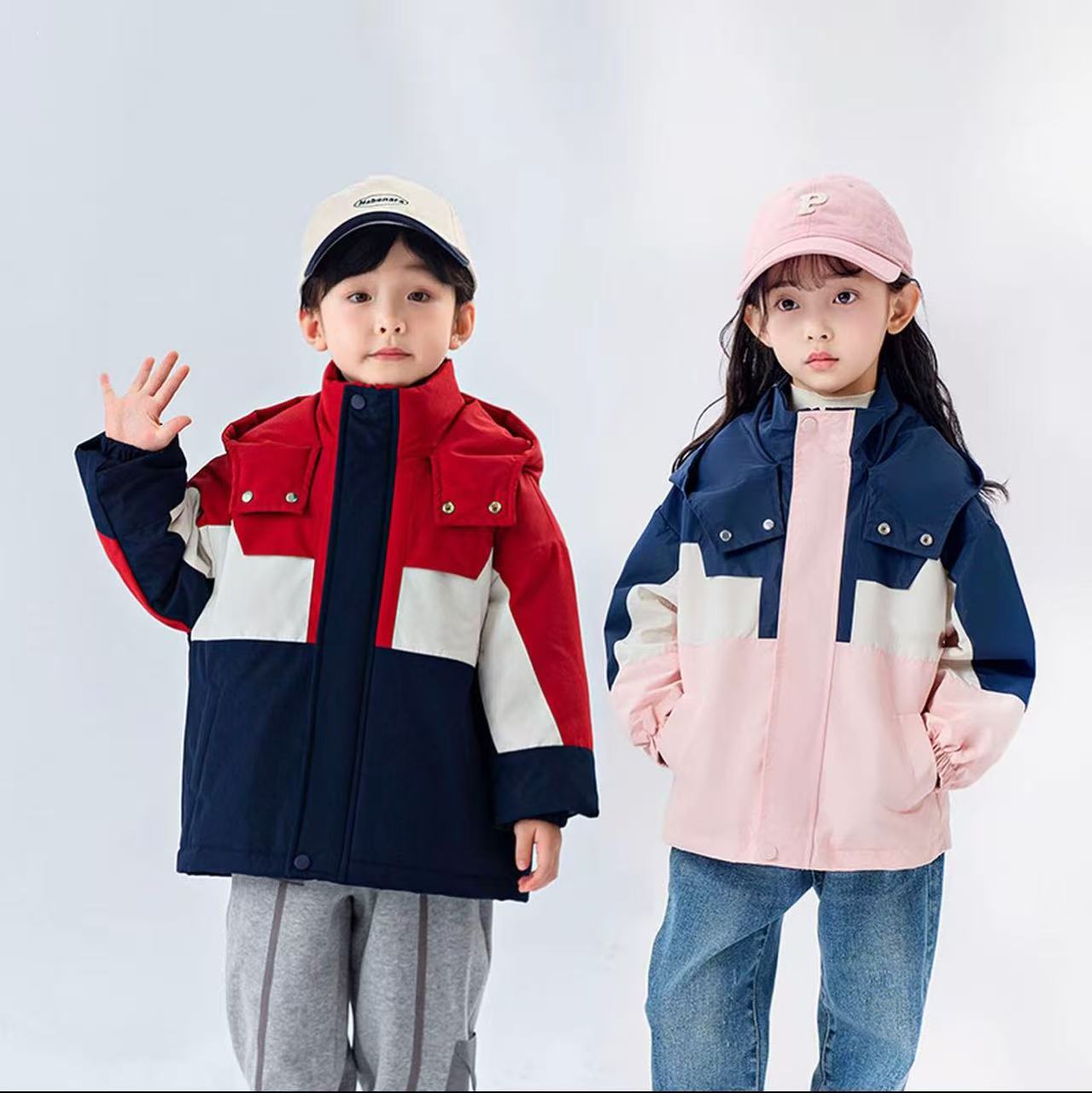 （727）棉服菱形格锁棉