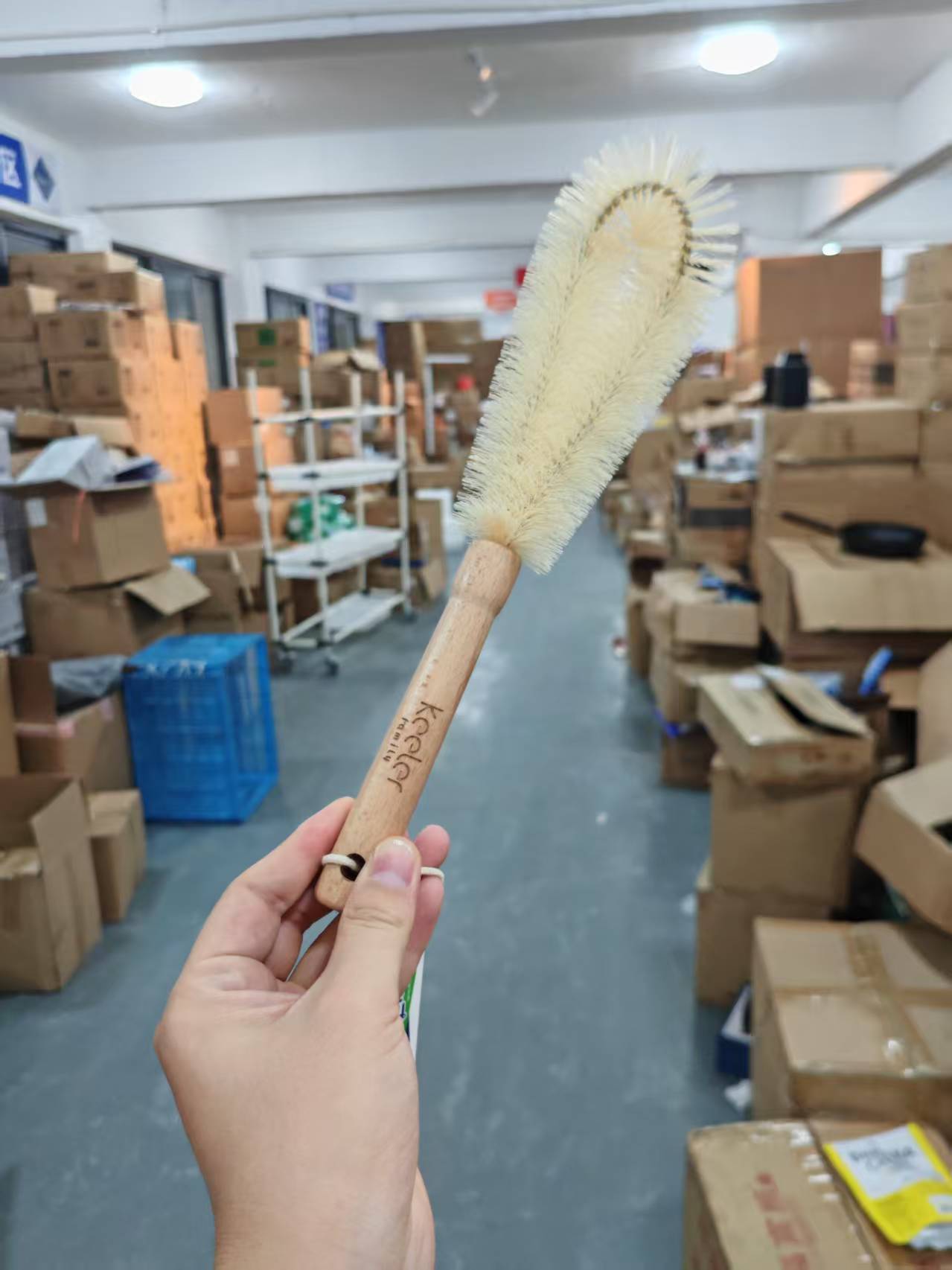 日本K家-多功能榉木杯刷锅刷