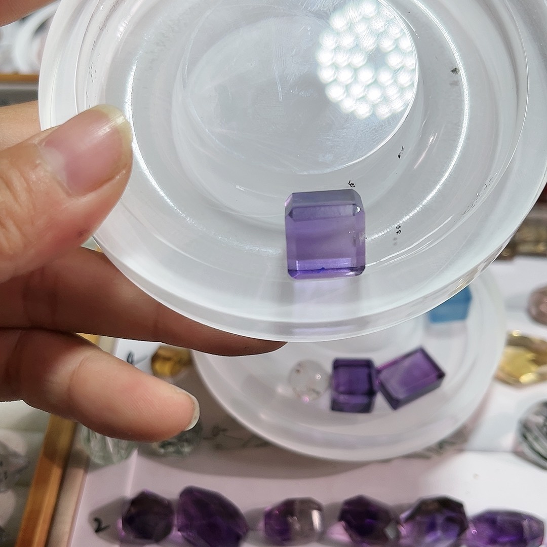 水晶耳饰未镶嵌心**海29打孔不退