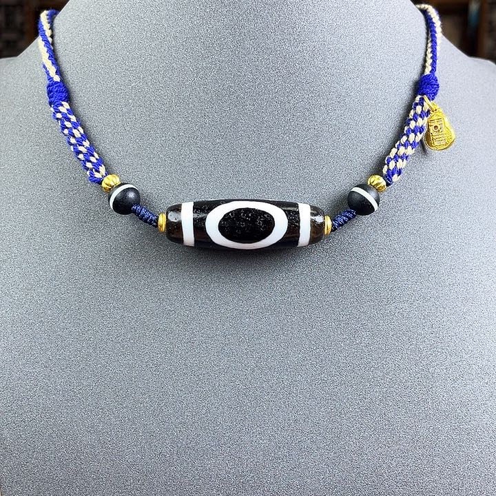 玛瑙/玉髓颈饰合金