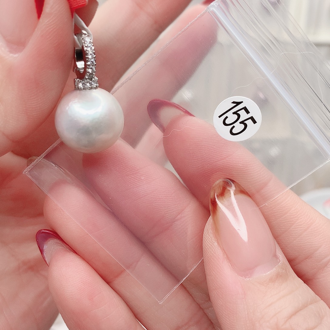 合金淡水珍珠吊坠(赠链)