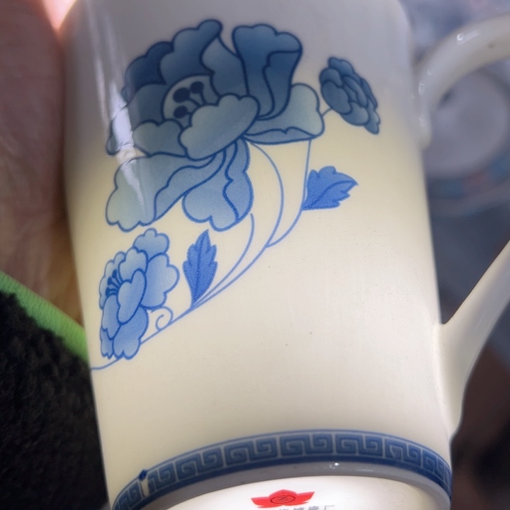 杯青韵马克杯陶瓷一个