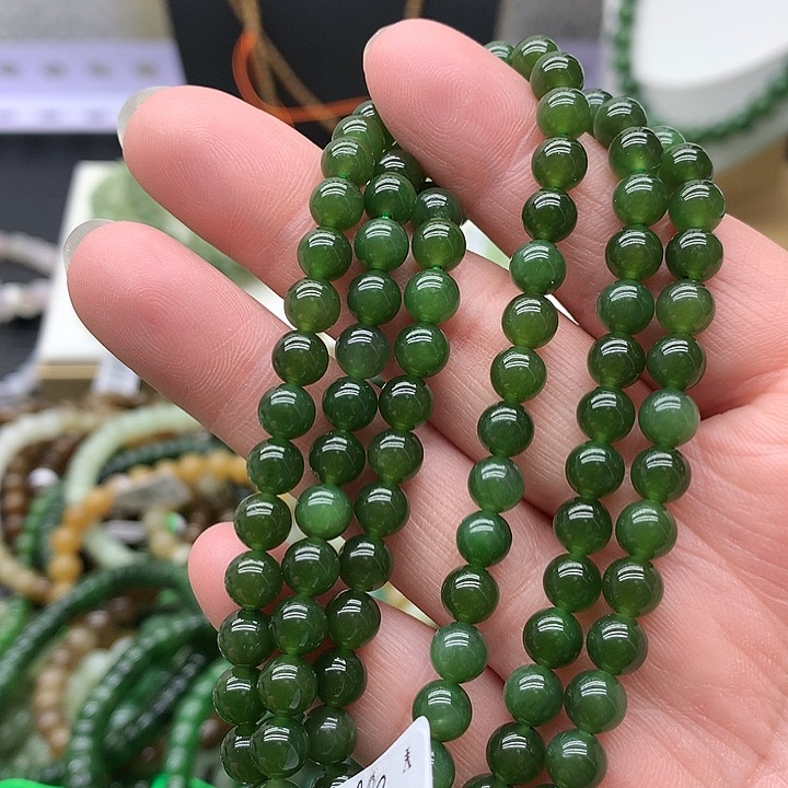 【闪购商品】和田玉手链未镶嵌狸****.6