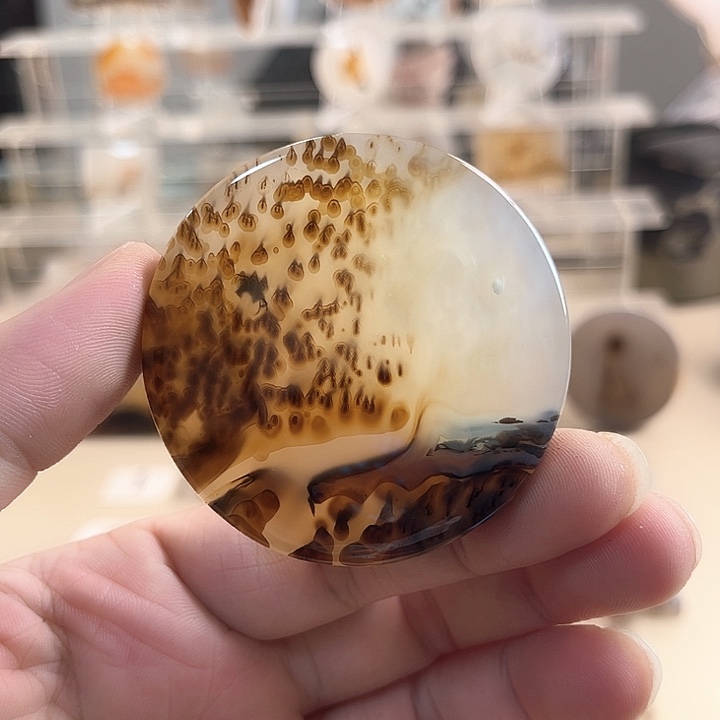 玛瑙/玉髓未镶嵌吊坠(不含链)