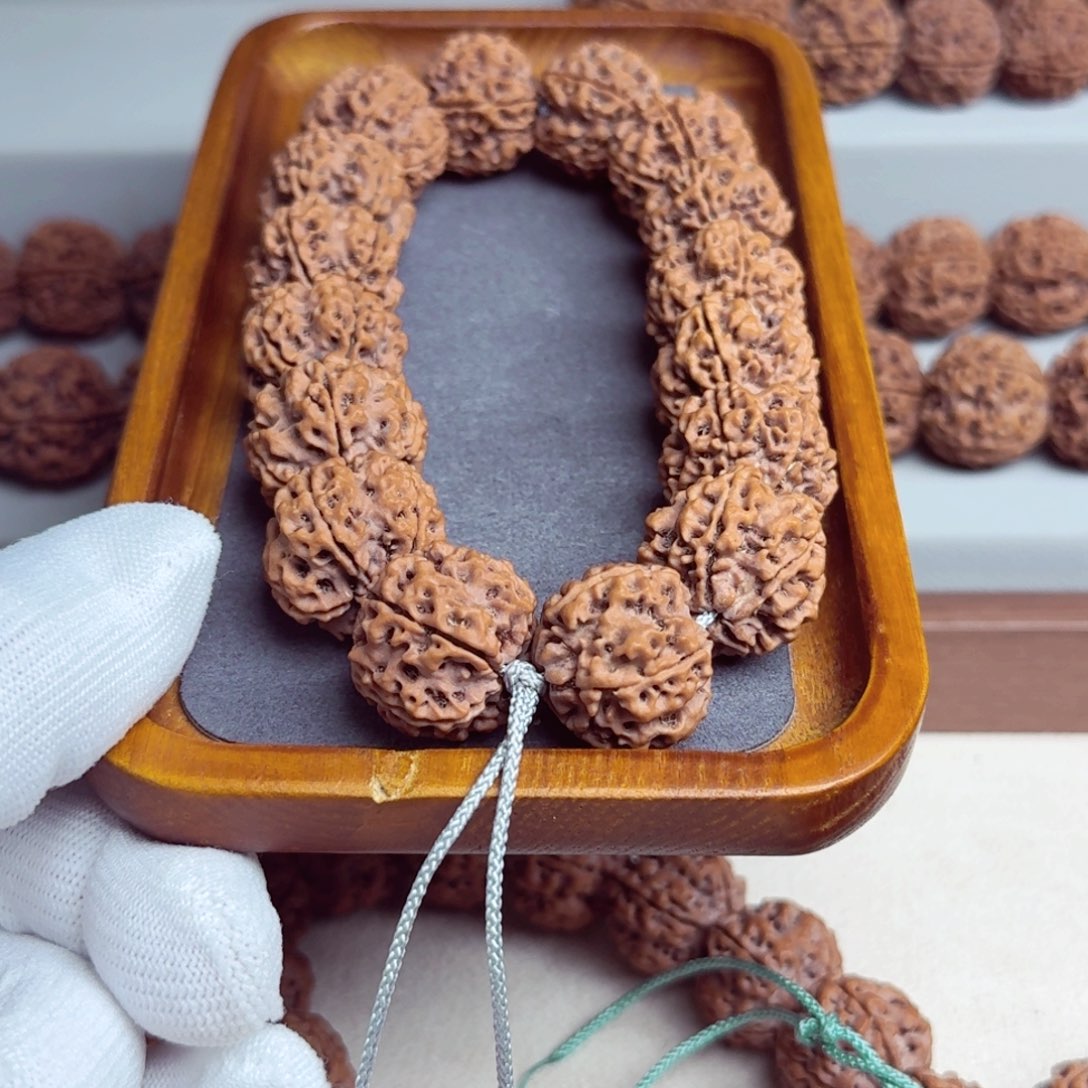 吊坠金刚菩提原生态安娜老籽五星拉沟梅花订制22+姜黄