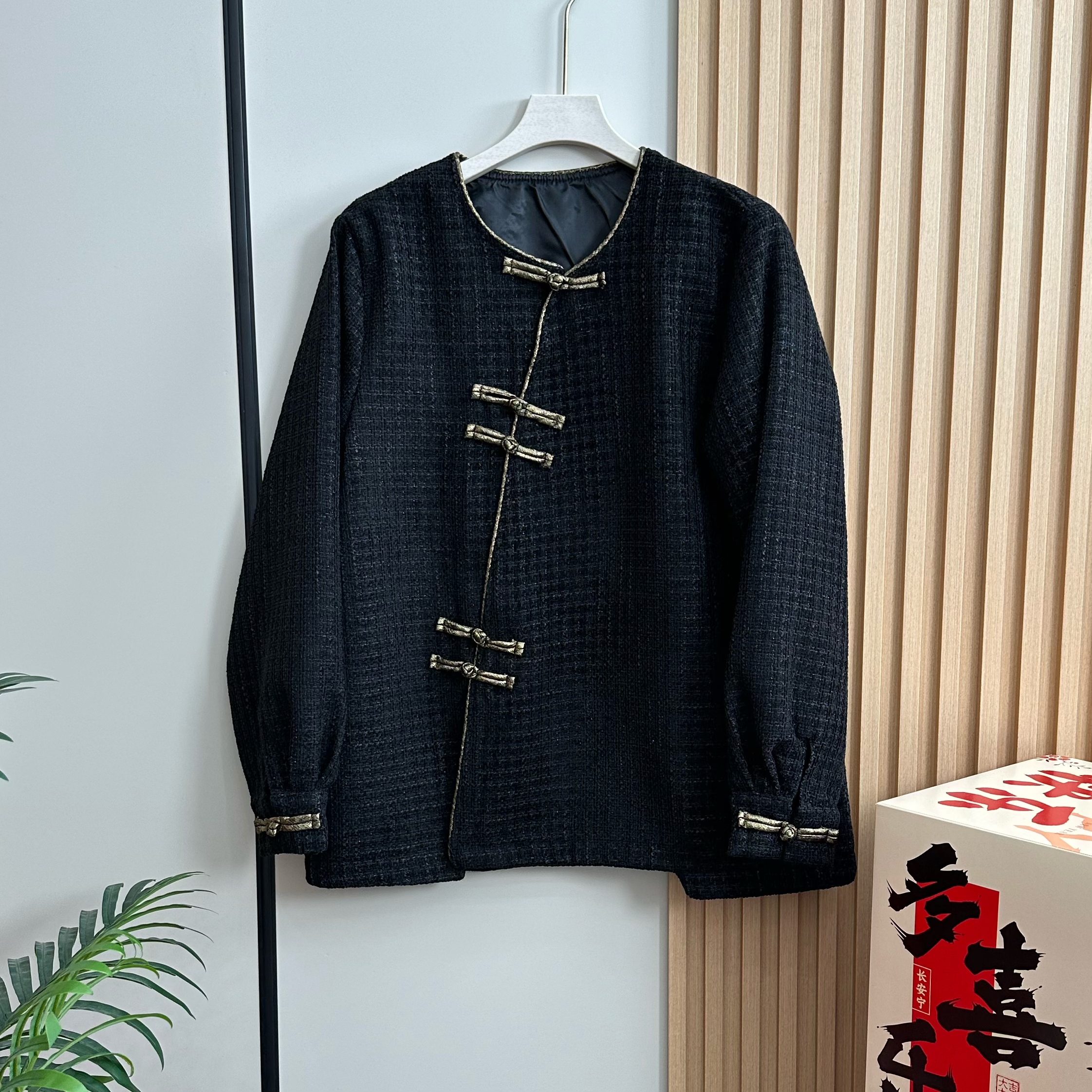 小香风港风复古春季新款女装外套时尚百搭