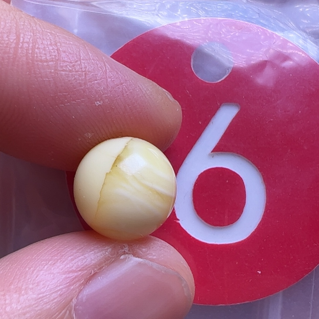 蜜蜡未镶嵌珠宝奇石10mm花粉