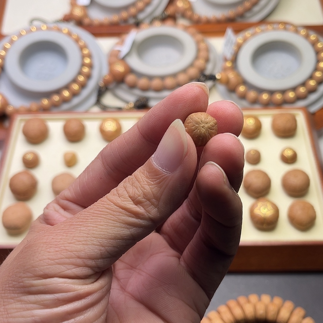 姜***姜吊坠凤眼菩提11mm凤眼