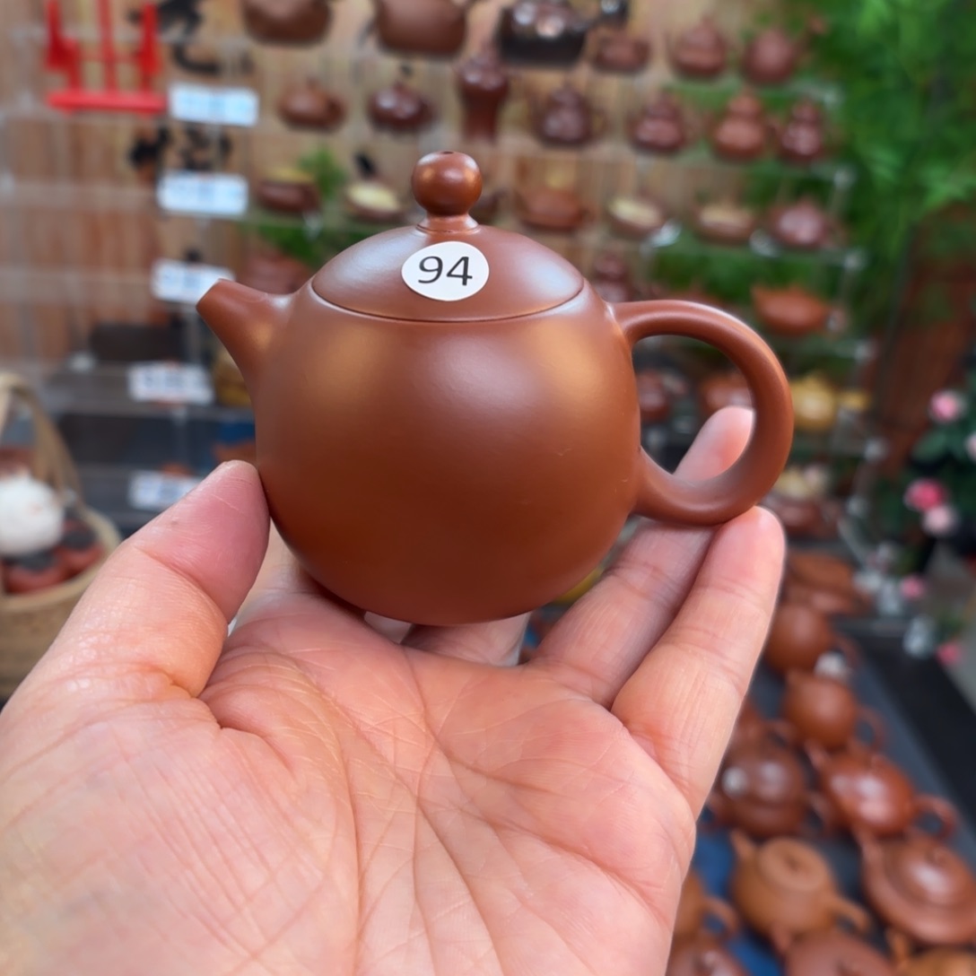 朱泥茶壶朱泥茶壶微瑕110c