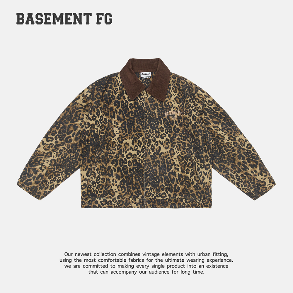 BASEMENT FG秋季长袖翻领宽松型INS风短外套252080063130