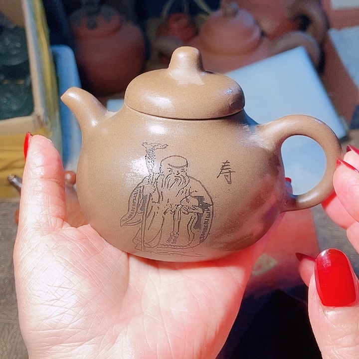 紫砂茶杯宜兴紫砂手工制作