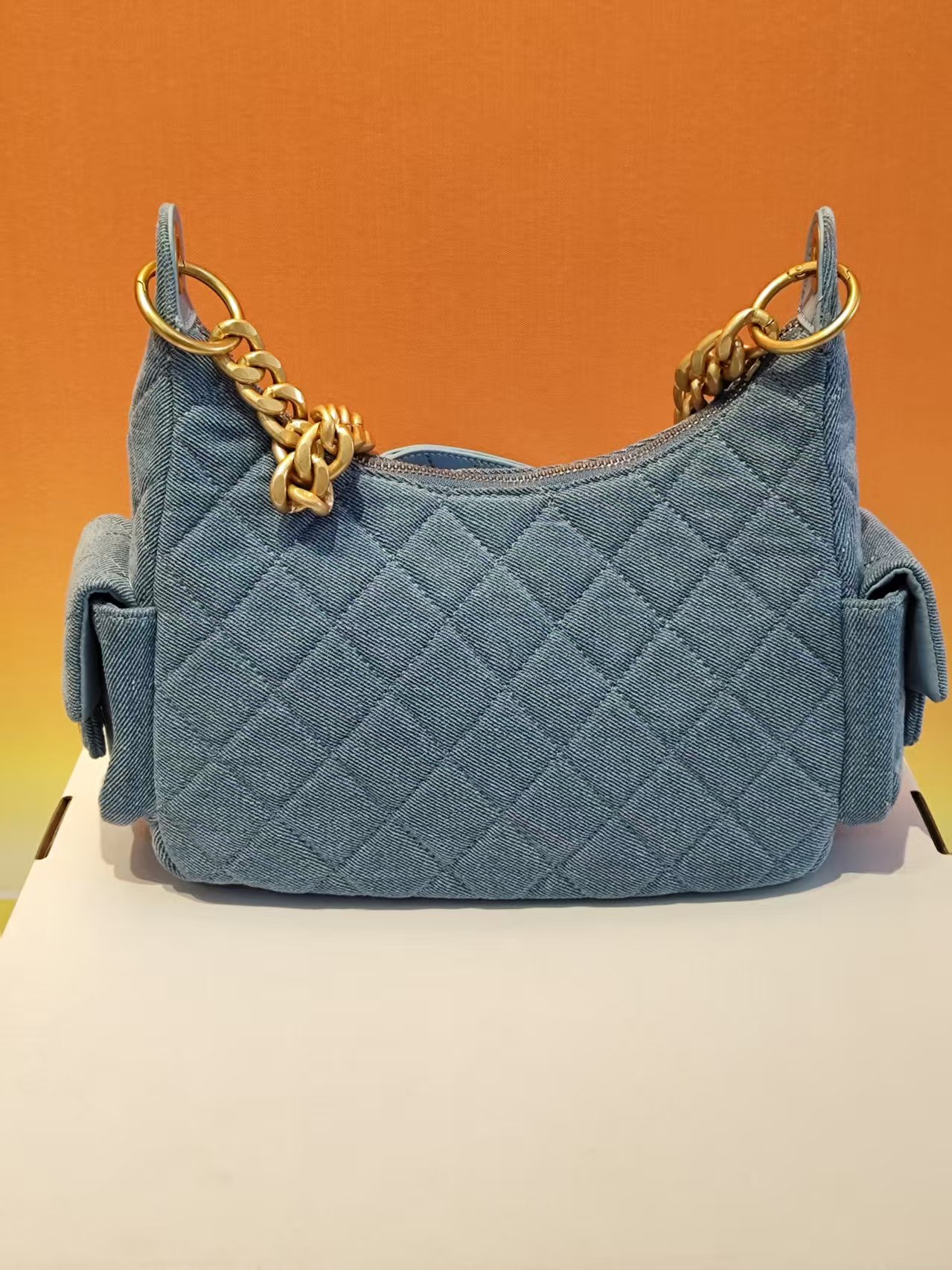 2025 新款时尚1百搭女包轻奢休闲便携蓝色u双袋