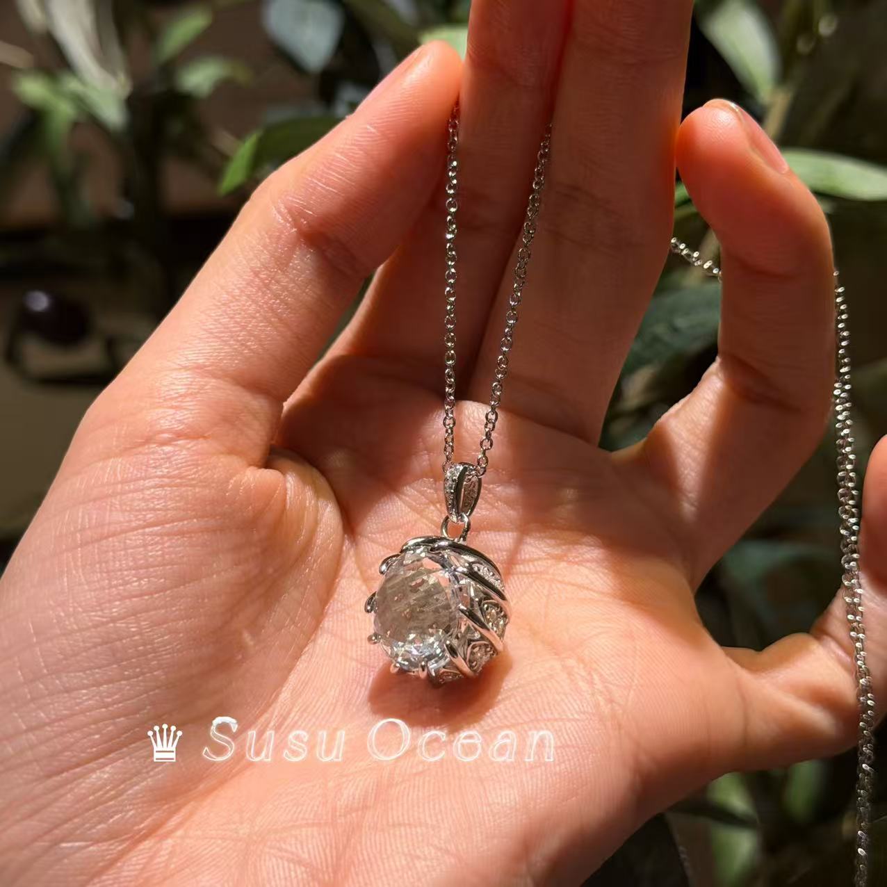 坠链均925银 Ruirui · Rowky 【134】鉴赏珠宝