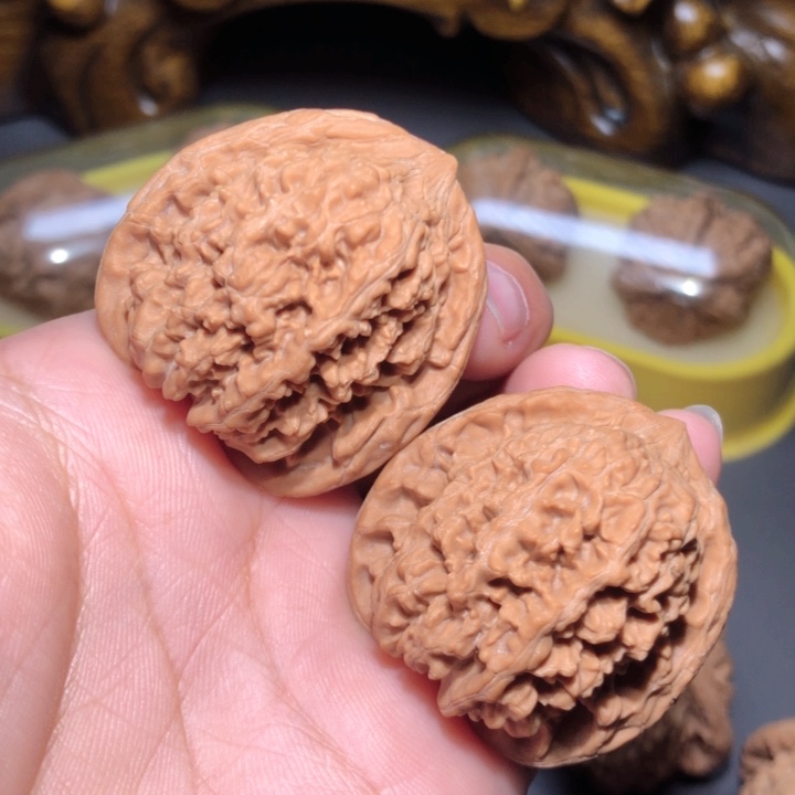 文玩核桃把件38满天星