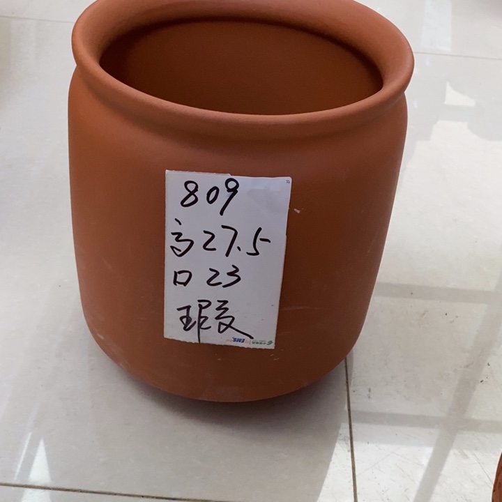 粗陶红陶绿植花盆809