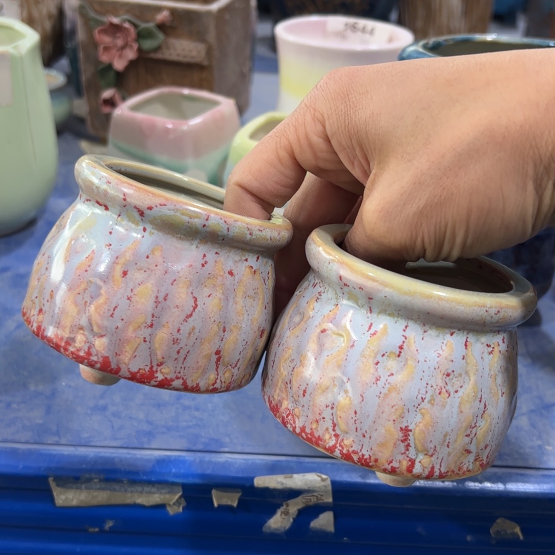 陶瓷陶瓷多肉花盆@@1297