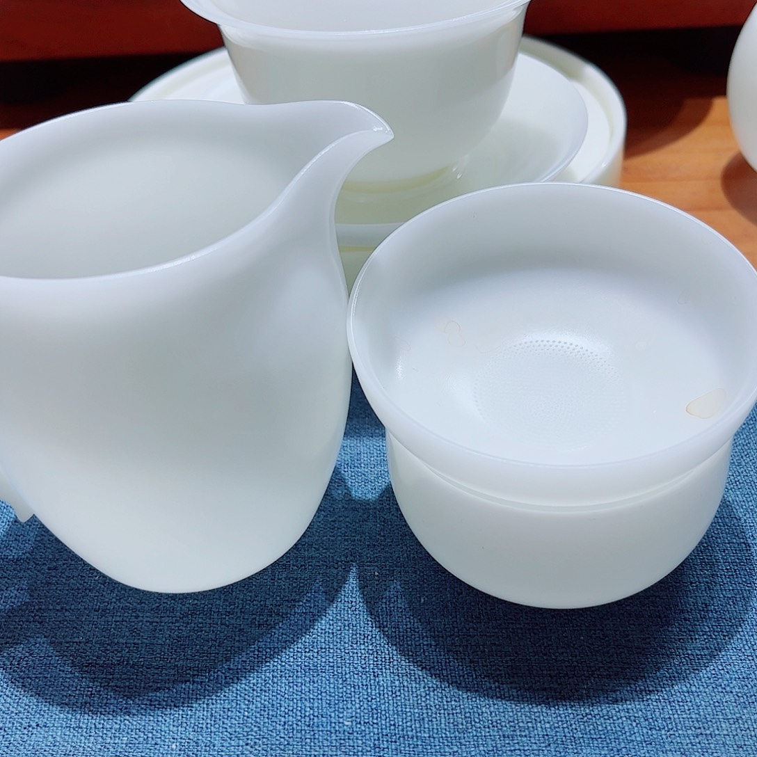 九***龙陶瓷素烧璞玉130cc➕2公杯茶漏1111