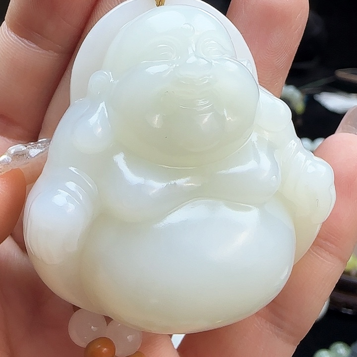 和田玉挂件未镶嵌定制发货