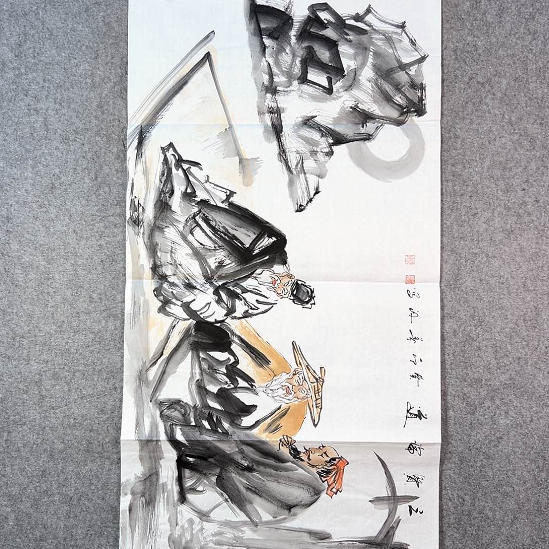 国画306 牡丹花盛开时节最喜欢