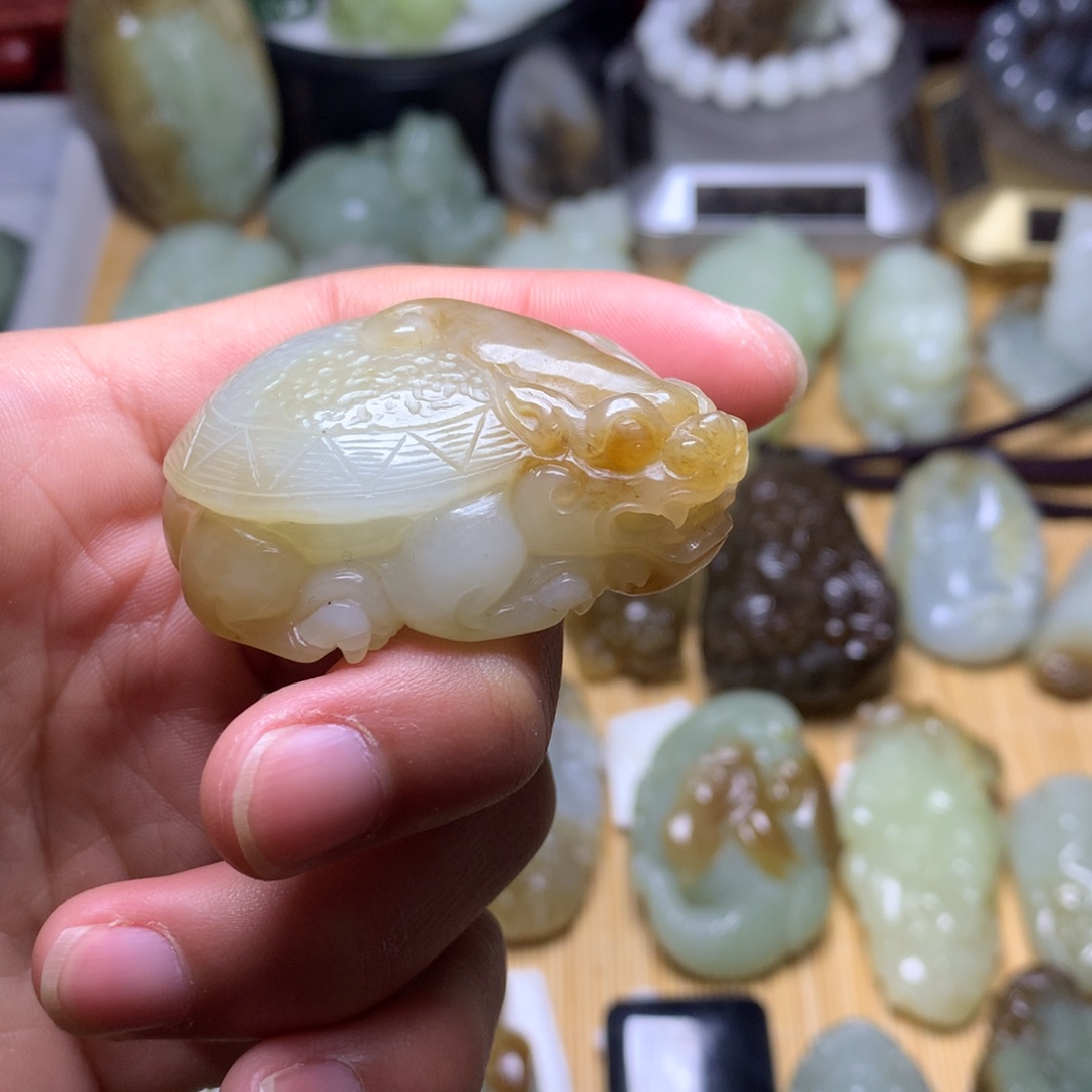 和田玉把件未镶嵌