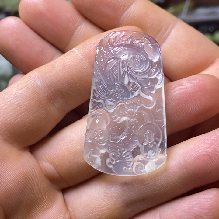 岫玉岫玉颈饰未镶嵌