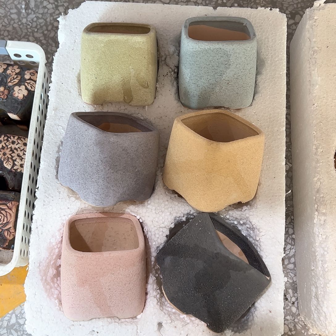陶瓷多肉小花盆@@4