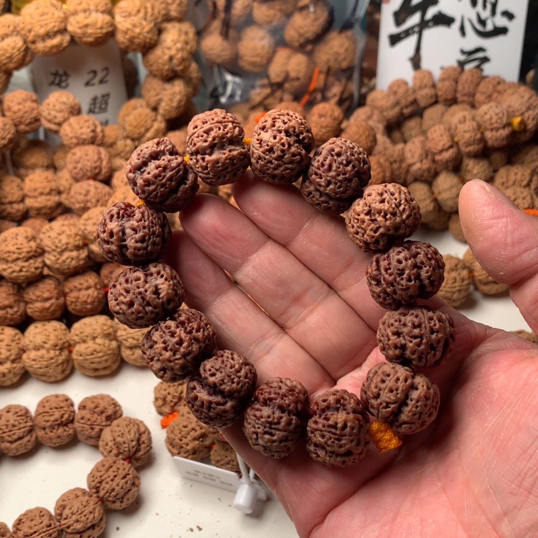金刚菩提手串往*22龙牙梅花头货