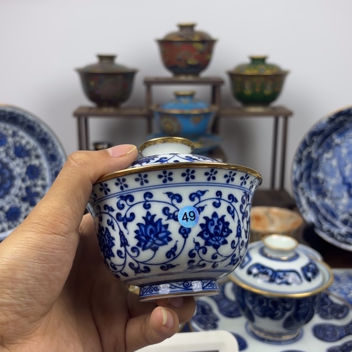 逍***记景德镇手工手绘陶瓷
