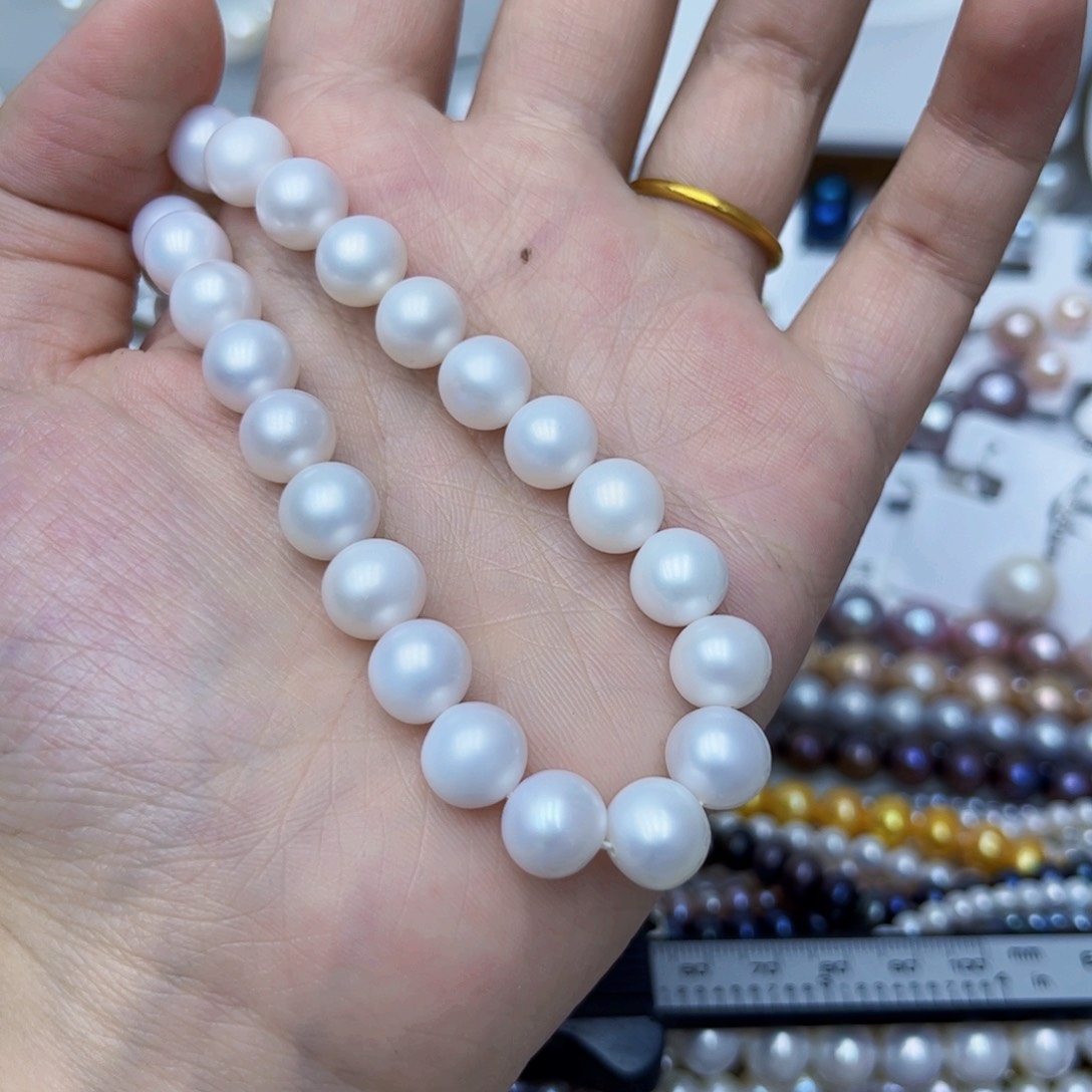 淡水珍珠银S925镶嵌颈饰?****?