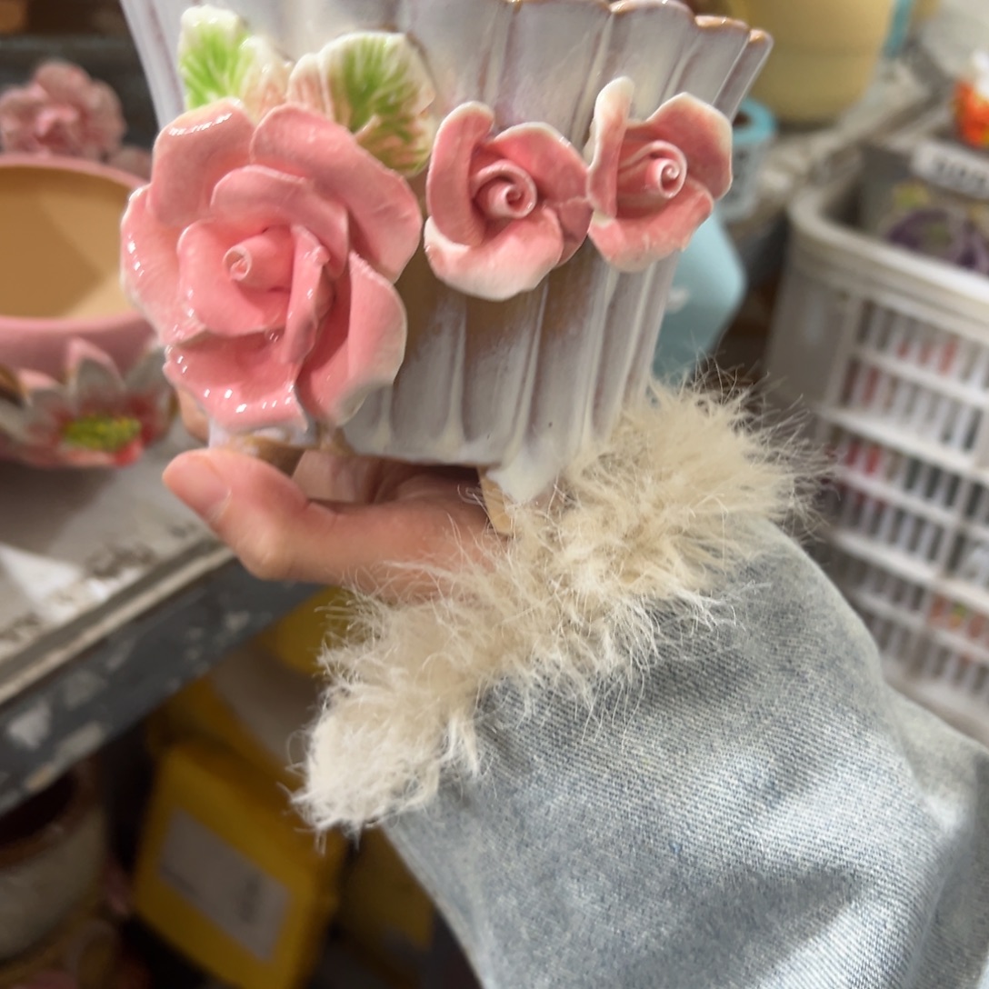 满20米秒退拉黑花盆