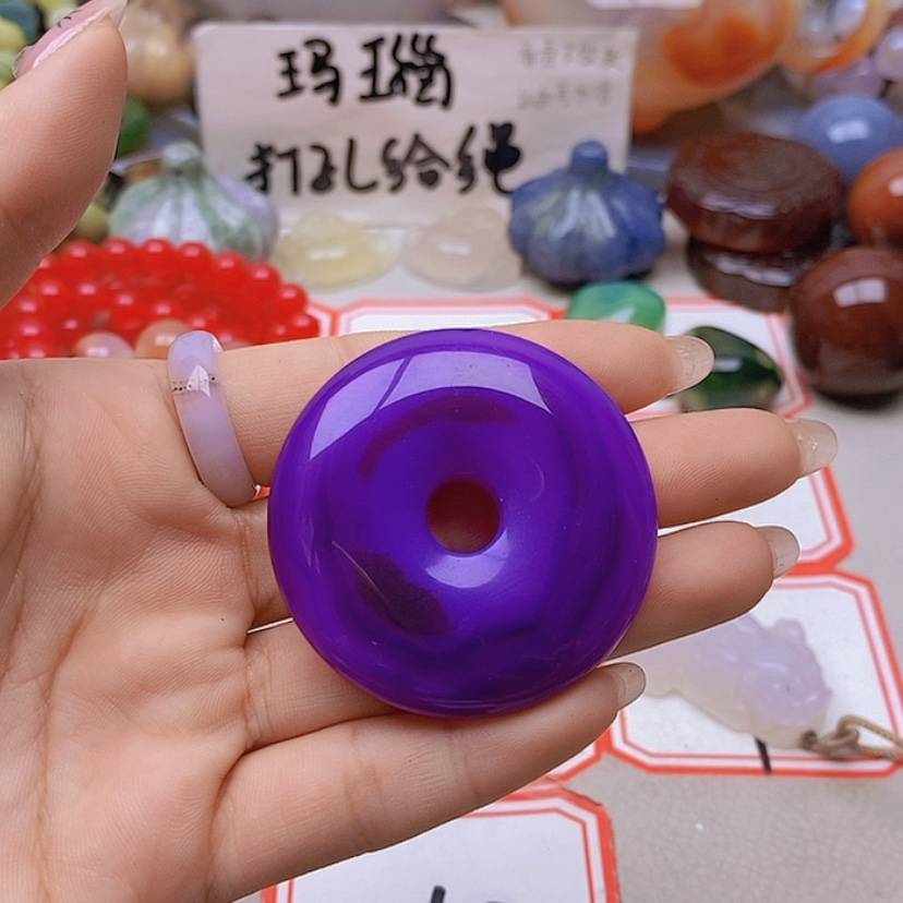 【闪购商品】未镶嵌玛瑙/玉髓珠宝半成品开**天