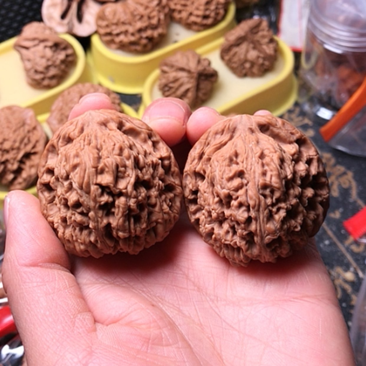 【闪购商品】核桃手串/手链我****٨南疆石43文玩