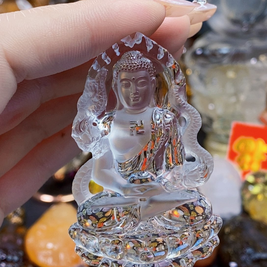 水晶颈饰未镶嵌马*吊坠