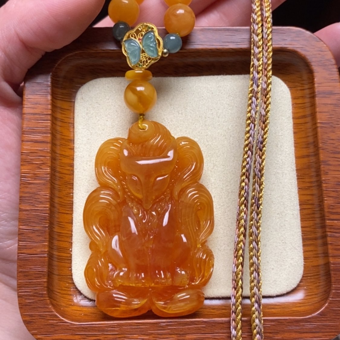 【闪购商品】蜜蜡颈饰未镶嵌项链