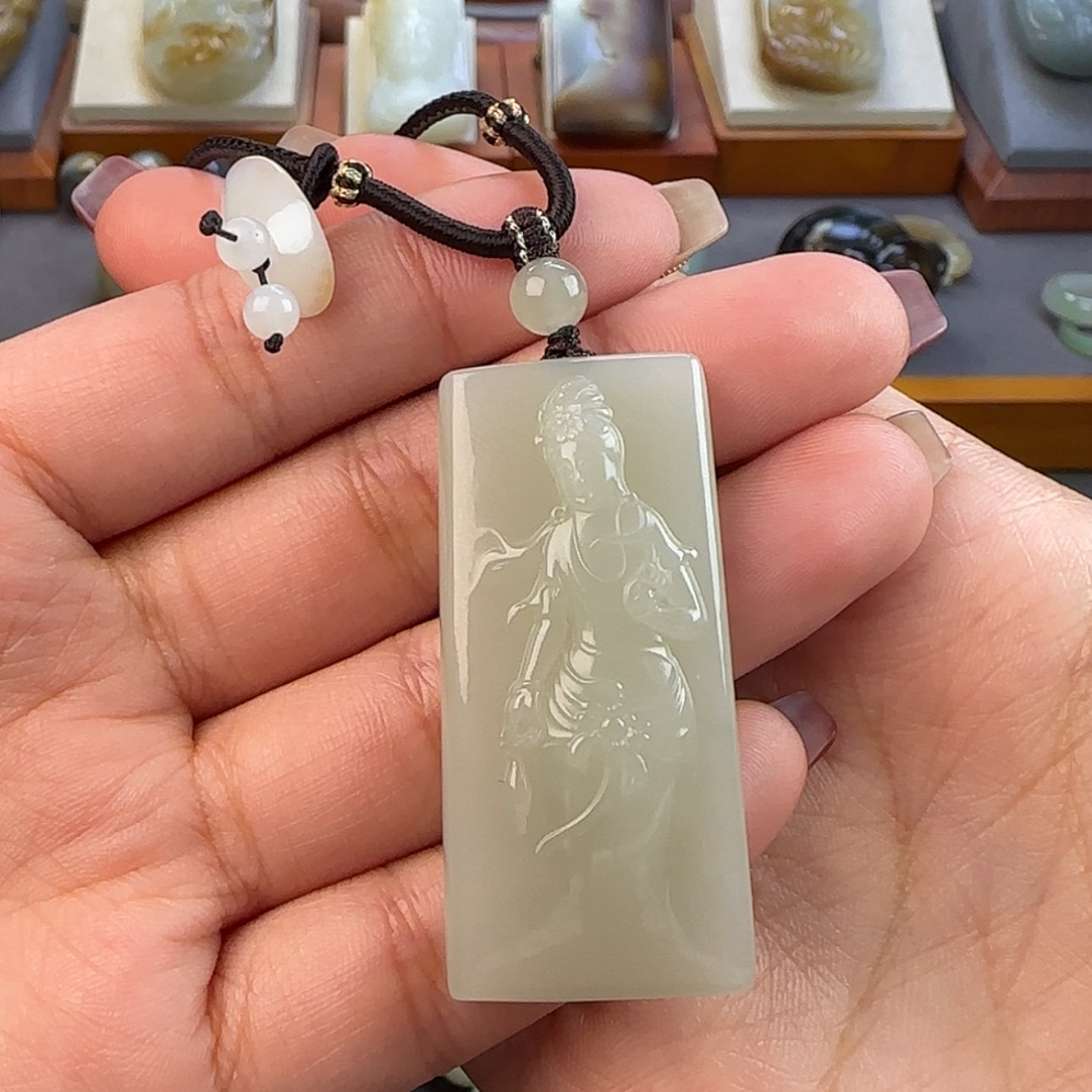 【闪购商品】和田玉颈饰未镶嵌快*