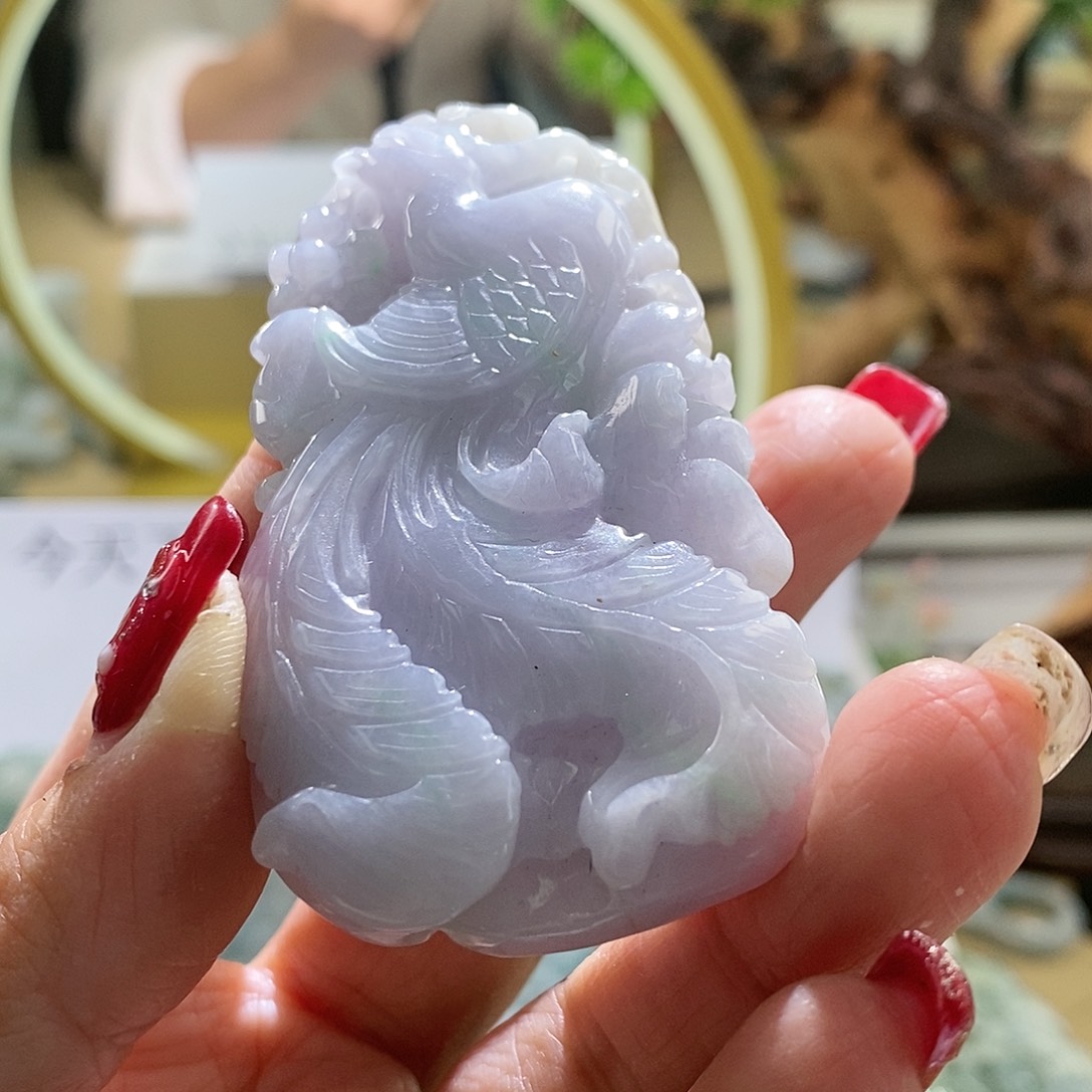 【闪购商品】翡翠颈饰未镶嵌凤凰