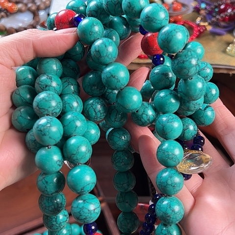 滴血莲花菩提吊坠