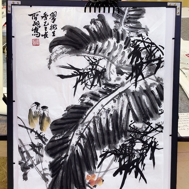 国画张圣敏先生纯手绘作品
