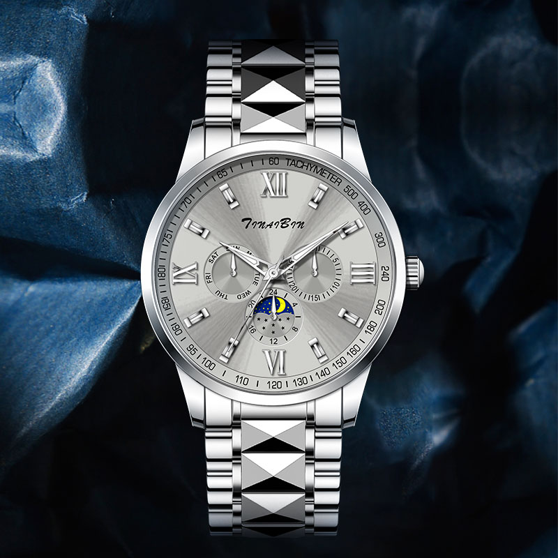 幻影迪系列 全新TINAIBIN/天宾 时尚夜光潮流自动腕表lmlw